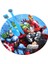 Balon Suit-1-6pcs Avengers Süper Kahraman Parti Malzemeleri Süslemeleri Çocuk Doğum Günü Tek Kullanımlık Sofra Masa Örtüsü Süper Kahraman Parti Teması Çocuk Seti Şekeri (Yurt Dışından) 4