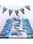 Balon Suit-1-6pcs Avengers Süper Kahraman Parti Malzemeleri Süslemeleri Çocuk Doğum Günü Tek Kullanımlık Sofra Masa Örtüsü Süper Kahraman Parti Teması Çocuk Seti Şekeri (Yurt Dışından) 5