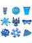 SPOONS-10PCS Mickey Mouse Parti Dekorasyon Kağıt Bayrak Masa Örtüsü Bardak Plaka Balon Mickey Tema Bebek Duş Çocuk Boys Doğum Günü Partisi Malzemeleri (Yurt Dışından) 3