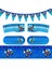 SPOONS-10PCS Mickey Mouse Parti Dekorasyon Kağıt Bayrak Masa Örtüsü Bardak Plaka Balon Mickey Tema Bebek Duş Çocuk Boys Doğum Günü Partisi Malzemeleri (Yurt Dışından) 5