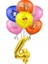 BALON-13PCS Disney Winnie The Pooh Doğum Günü Partisi Malzemeleri Kağıt Bardak Tabaklar Masa Örtüsü Hediye Keseleri Bebek Duş Kız Parti Folyo Balonlar Dekor (Yurt Dışından) 1