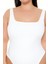 Plus Size Kare Yaka Bodysuit 5