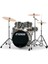 Aqx Studio 20\" Akustik Davul Seti (Black Midnight Sparkle) 1