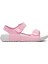 BN-1421 Patik Kız Çocuk Düz Sandalet Pembe 1