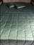 Ipek Şantuk Yeşil Çift Kişilik Yatak Örtüsü 280X300CM 2 Adet Kırlent , Muhteşem (1 Adet Set) 1