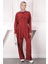 Bordo Cepli Tunik Pantolonlu Takım 1