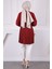 Bordo Piliseli Modal Tunik 4