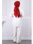 Krem Ön Bağlamalı Kimono Pantolonlu Takım 3