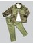 Miraylife 3-4-5 Yaş Cepli Pantolon Ekose Gömlek Uzun Kollu Sweat 3lü Erkek Çocuk Takımı 1