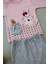 Miraylife 3-6 9-12 12-18 Ay Havuç Tavşan Nakışlı Bandanalı Cepli Uzun Kollu Sweatli 3lü Kız Bebek Tak 2