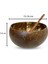 Jumbo Boy Hindistan Cevizi Kase, Kaşık Ve Kase Altlığı - Bowl Kasesi - Bowl Kaşığı - Coconut Bowl 4
