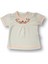 Miraylife 3-6 6-9 9-12 12-18 Ay Anadolu Çiçeği Nakışlı Kısa Kollu Sweatli 2li Kız Bebek Takımı 2
