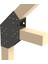 Pergule Pergola Kamelya Çardak Ahşap Prefabrik 3 Yonlu 45 Derece Bağlantı 10X10CM Kalas 1