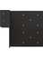 Pergule Pergola Kamelya Çardak Ahşap Prefabrik Ev 120 Çatı Ara Bağlantı 10X10CM Kalas 4