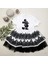 Miraylife 1-2-3 Yaş Payetli Mickey Baskılı Brode Etekli Kız Bebek Elbisesi 1