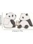 Sevimli Panda Bel Daraltma Aparatı Klipsler Pantolon Beli Daraltma Broş 4