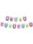 Banner B Gabby Dollhouse Doğum Günü Partisi Malzemeleri Karikatür Gabby Cupcake Topper Tabaklar Bardaklar Banner Balonlar Kızlar Bebek Duş Süslemeleri (Yurt Dışından) 1