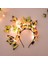 LED Işıkları ile Parlayan Kelebek Kafa Bandı Bebek Duş Doğum Günü Süslemeleri Kızlar Kelebek Hairbands Düğün Nedime Hediyeleri (Yurt Dışından) 5