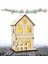 Mini Noel Evi Işıklı Mini Noel Evi Minyatür Dollhouse Noel Köyü Sahnesi Noel Hediyesi Fikri (Yurt Dışından) 2