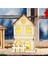 Mini Noel Evi Işıklı Mini Noel Evi Minyatür Dollhouse Noel Köyü Sahnesi Noel Hediyesi Fikri (Yurt Dışından) 5