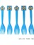 FORK-10PCS Karikatür Oyuncak Hikayesi Parti Dekorasyon Tek Kullanımlık Sofra Kağıt Plat Zemin Buzz Lightyear Balonlar Çocuklar Doğum Günü Partisi Malzemeleri (Yurt Dışından) 1