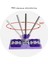Mor Mop Yedek Bez Yer Mopu Fayans Duvar Yüzey Temizlik Mikrofiber Paspas Balkon Cam Silme 4