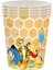 12TOPPER-12WRAPPER Disney Winnie The Pooh Yemek Takımı Parti Malzemeleri Masa Örtüsü Fincan Plaka Pooh Balon Çocuk Doğum Günü Cadılar Bayramı Süslemeleri (Yurt Dışından) 4