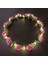 Gül 08 Glow Kafa Bandı LED Işık Hairband LED Başlık Light Up Çiçekler Çelenk Headdress Aydınlık Bantlar Glow Parti Saç Aksesuarları (Yurt Dışından) 3