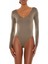 Dikişsiz V Yaka Bodysuit 1