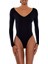 Dikişsiz V Yaka Bodysuit 1