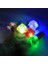 Kristal Tasarımlı LED Işıklı Mor Yüzük 5