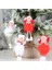 K-3 Güzel Noel Bebek Güzel Görünümlü Taşınabilir Hafif Melek Bale Bebek Yılbaşı Ağacı Kolye Dekoru Masa Navidad 2022 Için (Yurt Dışından) 3