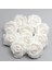 Rastgele Karıştırma 50 Adet 6 cm Yapay Pe Köpük Beyaz Güller Çiçekler Ev Düğün Dekorasyon Için Dıy Scrapbooking El Yapımı Sahte Çiçek Başları (Yurt Dışından) 2