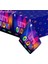 5 Adet 12 Inç Karanlıkta Glow Parti Sofra Masa Örtüleri Bardaklar Tabaklar Banner Peçeteler Payet Balonlar Neon Glow Doğum Günü Partisi Malzemeleri (Yurt Dışından) 3