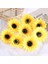 6 cm 10 Adet Ipek Yapay Çiçekler Papatya Ayçiçeği Yapay Bitkiler Düğün Centerpieces Ev Dekorasyon Diy Parti Çelenk Noel (Yurt Dışından) 3