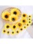 6 cm 10 Adet Ipek Yapay Çiçekler Papatya Ayçiçeği Yapay Bitkiler Düğün Centerpieces Ev Dekorasyon Diy Parti Çelenk Noel (Yurt Dışından) 5