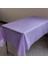 A-Açık Mor Parti Masa Örtüsü Tek Kullanımlık Masa Örtüsü Masa Örtüsü Masa Örtüsü Masa Örtüleri Düğün Doğum Günü Dikdörtgen Parti Ev Masa Örtüsü Boda (Yurt Dışından) 1