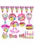 Kürdan TLAG-24PCS Disney Altı Prenses Kar Beyaz Fincan Tabak Kaşık Doğum Günü Şapka Parti Dekorasyon Parti Bebek Duş Malzemeleri Tek Kullanımlık Sofra (Yurt Dışından) 2