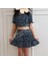 Crop Bluz ve Şort Etek Takım 3
