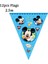 Çanta-1 Adet Disney Mickey Mouse Parti Malzemeleri Süslemeleri Kağıt Bardaklar Tabaklar Peçeteler Banner Masa Örtüsü Balonlar Erkek Doğum Günü Bebek Duş (Yurt Dışından) 5