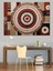Geometrik Sanat Halkası Dekoratif Kanvas - Mdf Ahşap Tablo 1