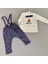 Miraylife 9-12-18 Ay Papyonlu Sweat Kot Pantolon 2li Erkek Bebek Salopet Takımı 1