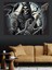 Ölüm Meleği ve Gitar Dekoratif Kanvas - Mdf Ahşap Tablo 3