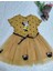 Miraylife 2-3-4 Yaş Puantiyeli Mickey Baskılı Kurdela Kuşaklı Astarlı Kız Bebek Tütü Elbisesi 3