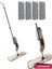 Sprey Mop Deterjan Hazneli - 4 Yedek Moplu, 360° Dönebilen, Mikrofiber Spreyli Temizlik Paspası 1