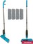 Sprey Mop Deterjan Hazneli - 4 Yedek Moplu, 360° Dönebilen, Mikrofiber Spreyli Temizlik Paspası 2