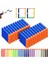 Turuncu 50 Adet 50-100 Adet Nerf Bullets Eva Yumuşak Içi Boş Delik Kafa 7.2 cm Dolum Mermi Dart Nerf Oyuncak Tabanca Aksesuarları Nerf Blasters Için (Yurt Dışından) 2