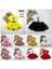 Miraylife 2-3-4 Yaş Puantiyeli Mickey Baskılı Kurdela Kuşaklı Astarlı Kız Bebek Tütü Elbisesi 2