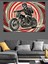 Motorun Ritmi Dekoratif Kanvas - Mdf Ahşap Tablo 2