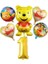 6 Adet Balon Disney Winnie The Pooh Tema Çocuklar Için Doğum Günü Dekorasyon Fincan Plaka Masa Örtüsü Zemin Bebek Duş Doğum Günü Partisi Malzemeleri (Yurt Dışından) 1